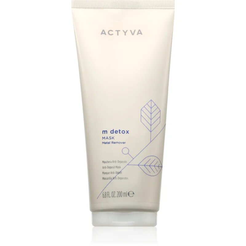 Kemon Group Actyva M Detox razstrupljevalna maska proti trdi vodi 200 ml