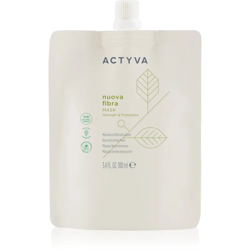 Kemon Group Actyva Nuova Fibra maska za šibke in poškodovane lase 100 ml
