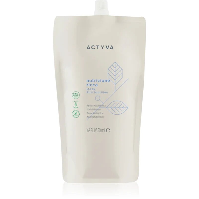 Kemon Group Actyva Nutrizone Ricca intenzivna maska za ekstremno suhe lase 500 ml