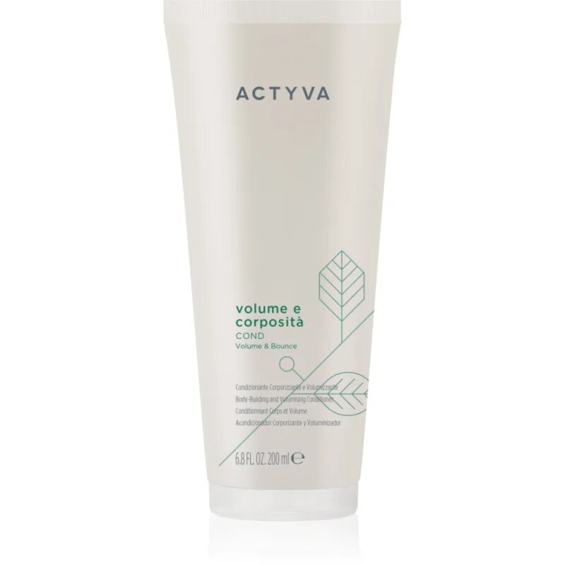 Kemon Group Actyva Volume & Bounce balzam za fine in tanke lase 200 ml