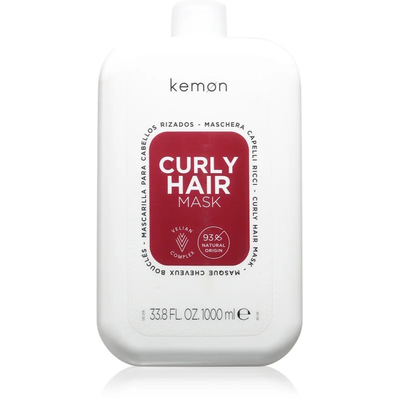 Kemon Group Curly Hair Mask maska za kodraste lase 1000 ml