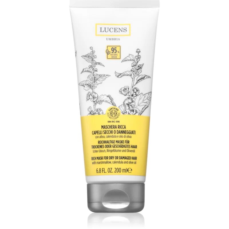 Kemon Group Lucens Umbria hranilna maska za suhe lase 200 ml