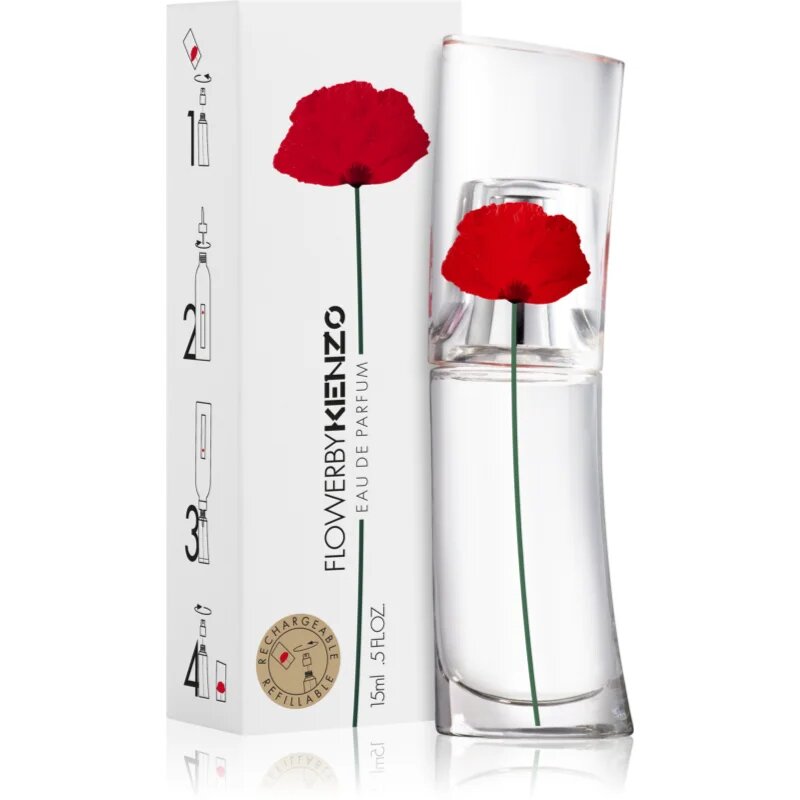 KENZO Flower by parfumska voda polnilna za ženske 15 ml
