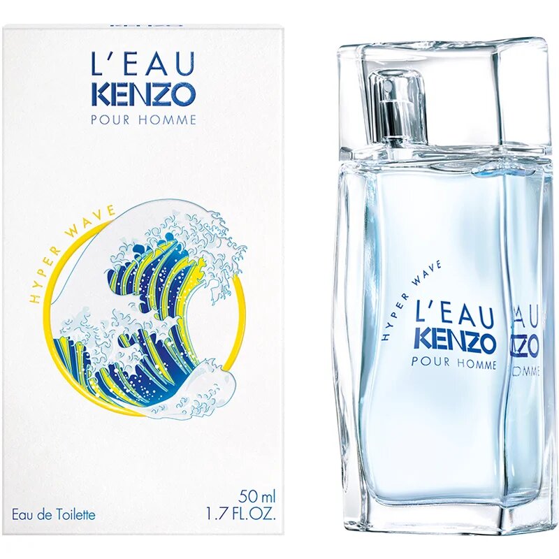 KENZO L'Eau Hyper Wave Pour Homme toaletna voda za moške 50 ml