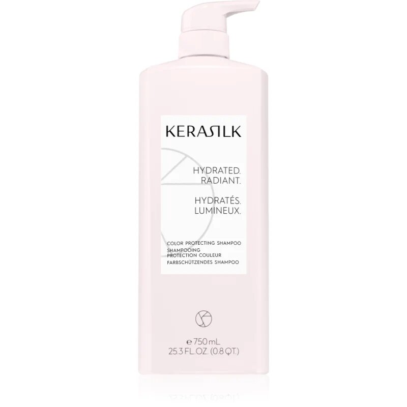 KERASILK Essentials Color Protecting Shampoo šampon za barvane kemično obdelane lase in posvetljene lase 750 ml