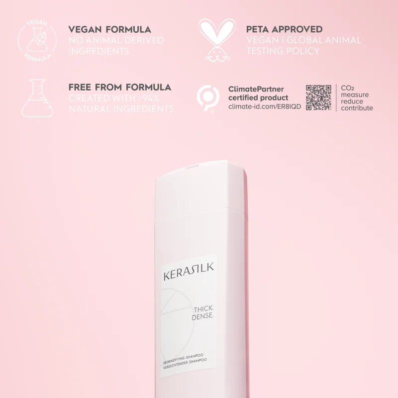 KERASILK Essentials Redensifying Shampoo šampon za tanke in redke lase 250 ml