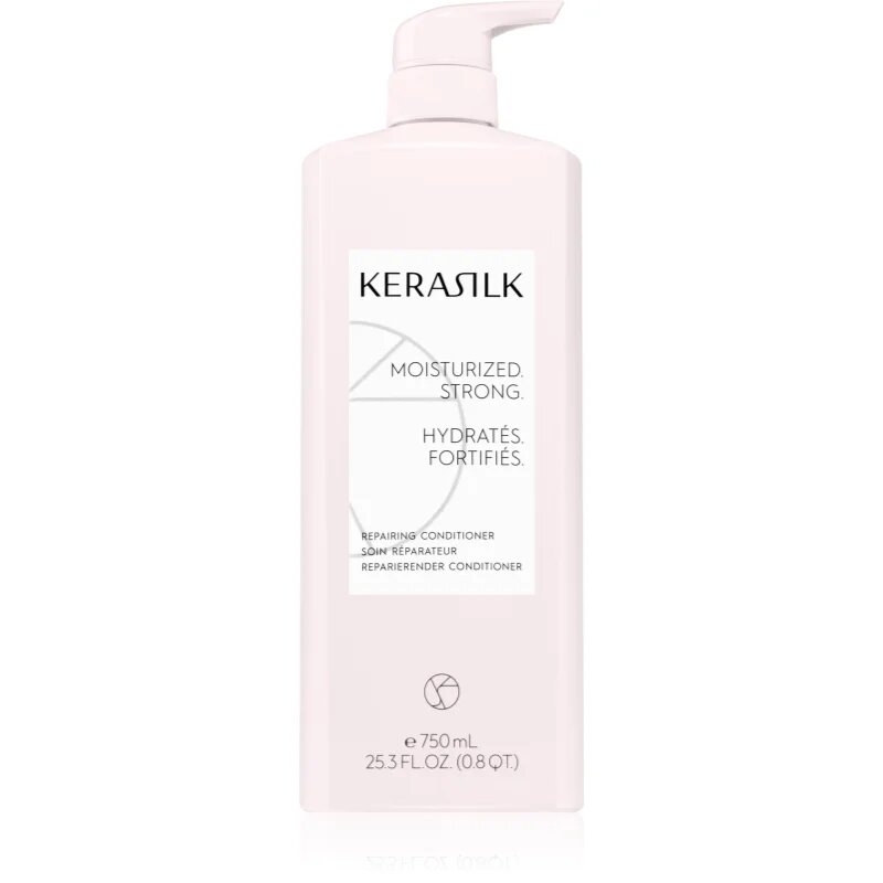 KERASILK Essentials Repairing Conditioner vlažilni balzam za suhe in poškodovane lase 750 ml