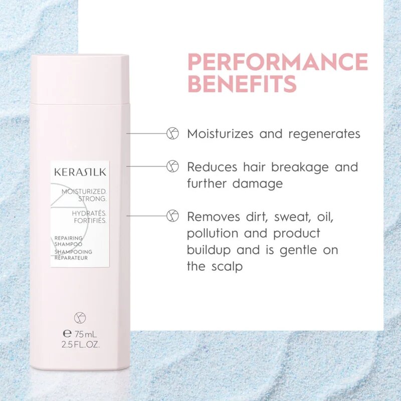 KERASILK Essentials Repairing Set Potovalni set za suhe in poškodovane lase