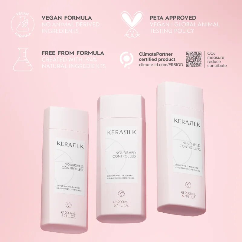 KERASILK Essentials Smoothing Conditioner gladilni balzam s hranilnim učinkom 200 ml