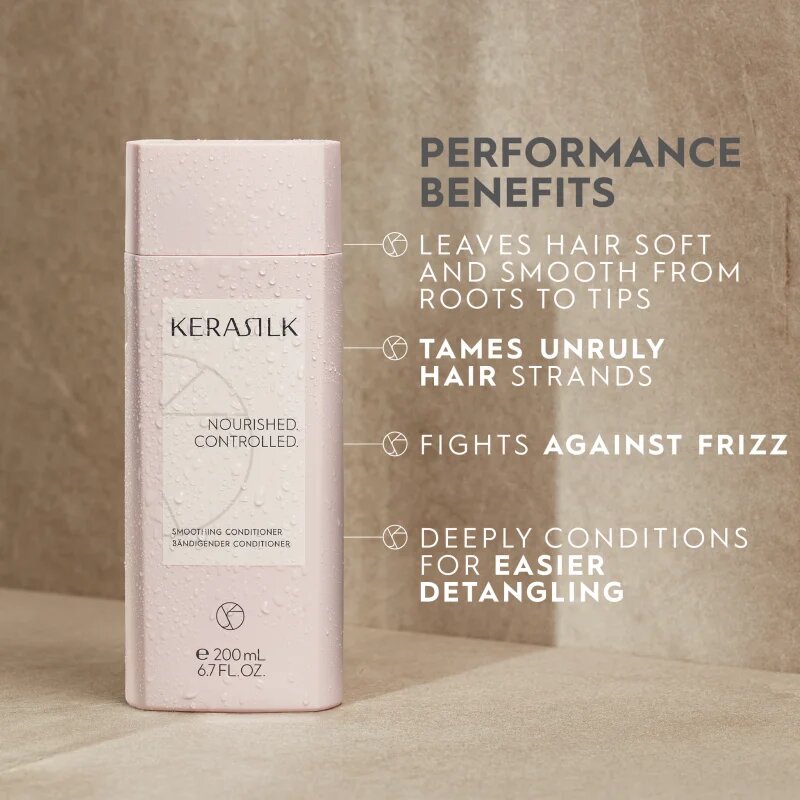 KERASILK Essentials Smoothing Conditioner gladilni balzam s hranilnim učinkom 200 ml