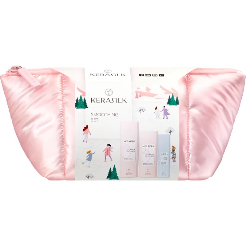 KERASILK Essentials Smoothing Set 2026 darilni set za neobvladljive lase