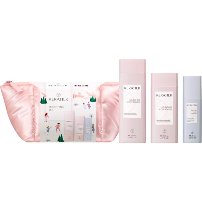 KERASILK Essentials Smoothing Set 2026 darilni set za neobvladljive lase