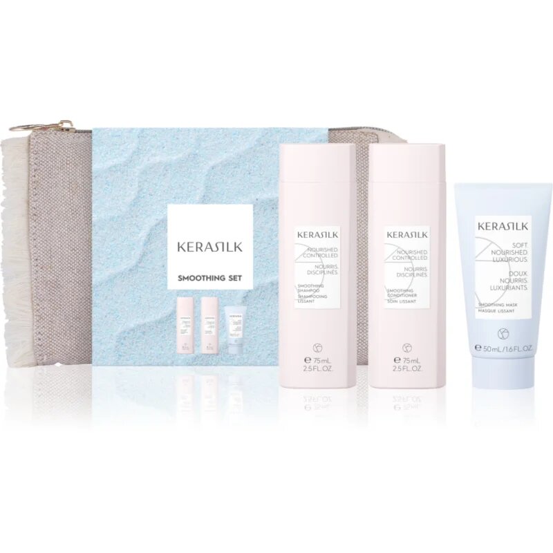 KERASILK Essentials Smoothing Set Potovalni set za glajenje las