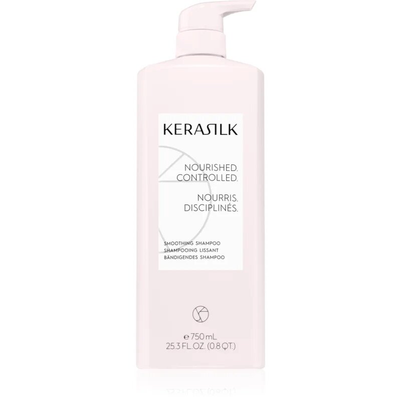 KERASILK Essentials Smoothing Shampoo šampon za grobe in neobvladljive lase 750 ml