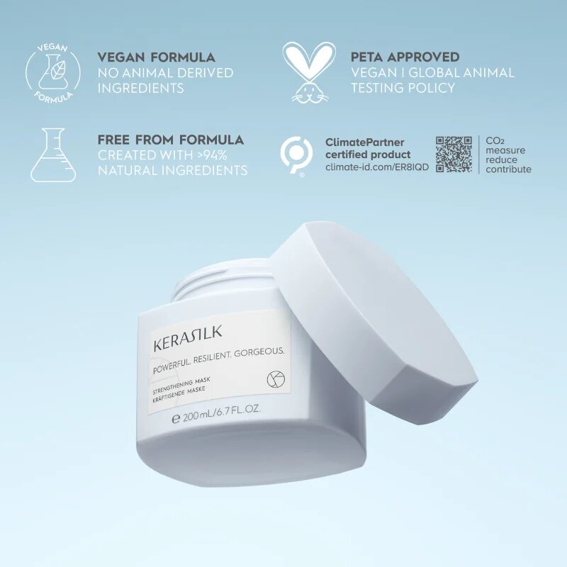 KERASILK Specialists Strengthening Mask maska za okrepitev las z vlažilnim učinkom 200 ml