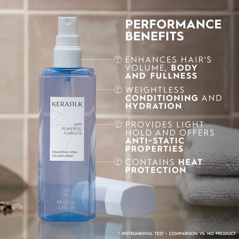 KERASILK Specialists Volumizing Spray pršilo za volumen za fine in tanke lase 125 ml