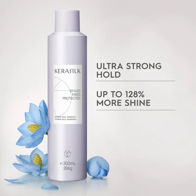 KERASILK Styling Ultimate Hold Hairspray lak za lase ultra močna fiksacija 300 ml