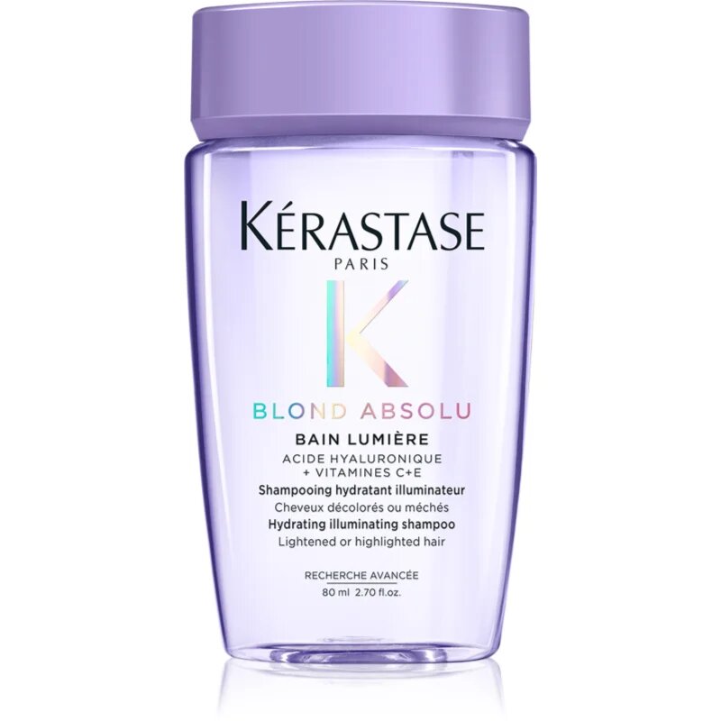 Kérastase Blond Absolu Bain Lumière šamponska kopel za posvetljene lase ali lase s prameni 80 ml