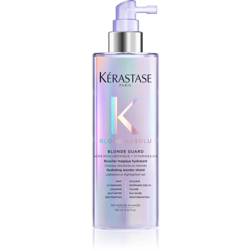 Kérastase Blond Absolu Blonde Guard nega brez spiranja za sijaj in zaščito barve las za vse tipe blond las 190 ml