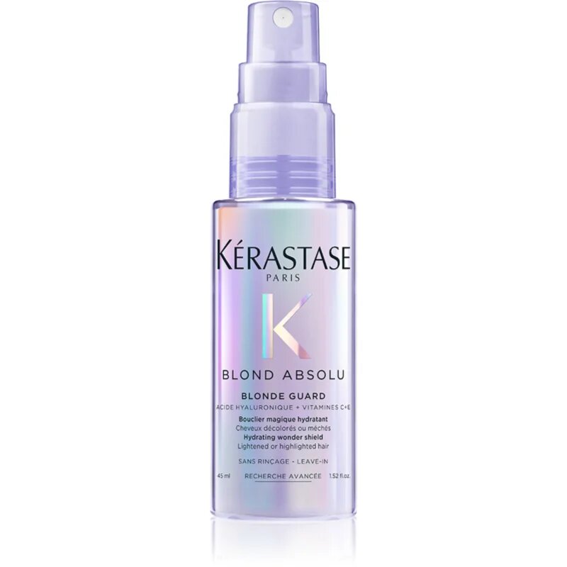 Kérastase Blond Absolu Blonde Guard nega brez spiranja za sijaj in zaščito barve las za vse tipe blond las 45 ml