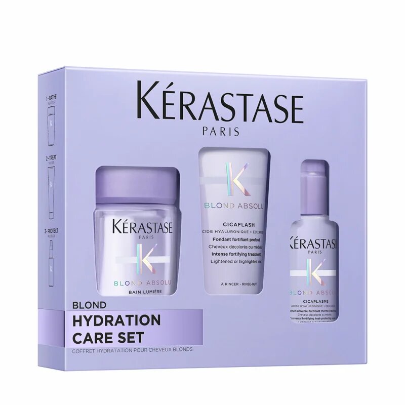 Kérastase Blond Absolu Hydration Care Set darilni set za blond lase in lase s prameni