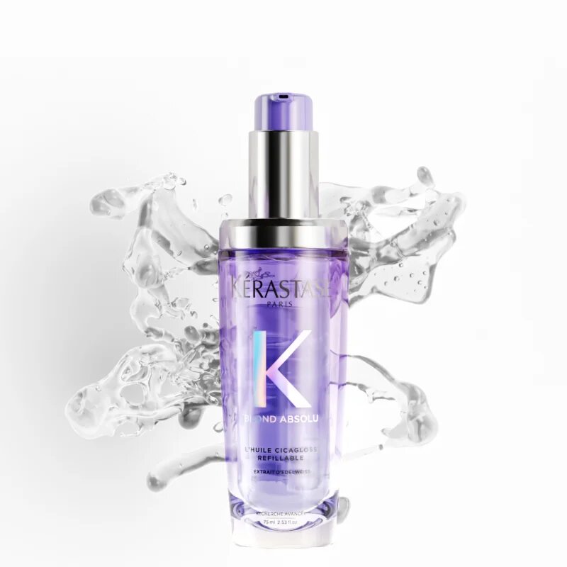 Kérastase Blond Absolu L'huile Cicagloss vlažilno olje za blond lase in lase s prameni 75 ml