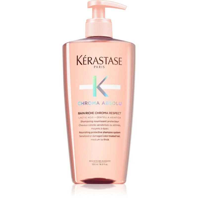 Kérastase Chroma Absolu Bain Riche Chroma Respect hranilni šampon za barvane lase 500 ml