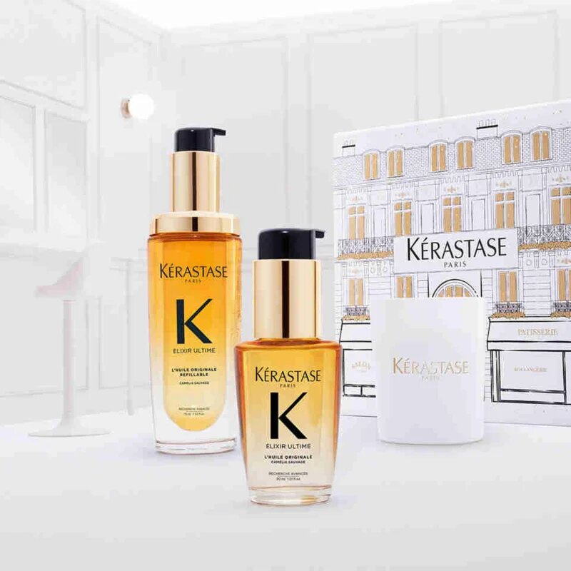 Kérastase Elixir Ultime darilni set za vse tipe las
