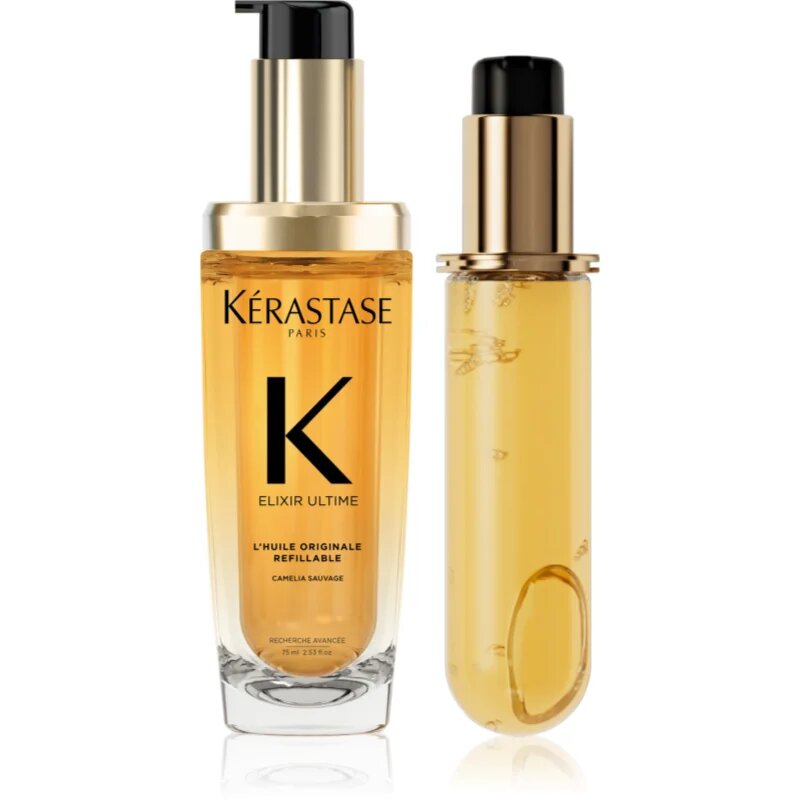 Kérastase Elixir Ultime L'huile Originale ugodno pakiranje za sijaj in mehkobo las 2x75 ml