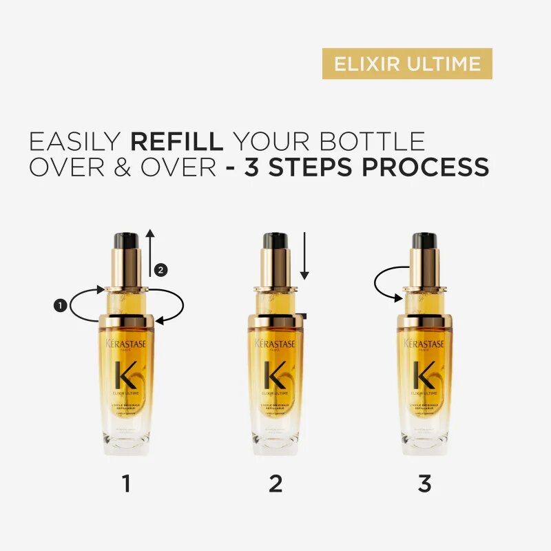 Kérastase Elixir Ultime L'huile Originale ugodno pakiranje za sijaj in mehkobo las 2x75 ml
