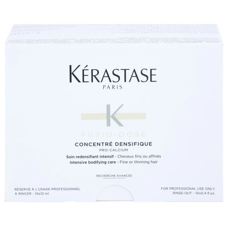 Kérastase Fusio-Dose intenzivni tretma za redke lase za profesionalno uporabo 10x12 ml