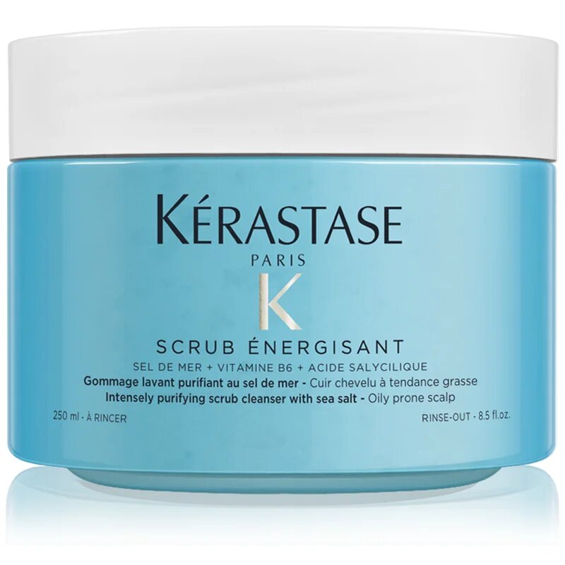 Kérastase Fusio Scrub Énergisant čistilni piling za mastno lasišče 325 g