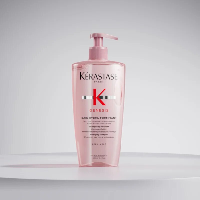 Kérastase Genesis Bain Hydra-Fortifiant krepilni šampon za oslabljene lase ki so nagnjeni k izpadanju 500 ml