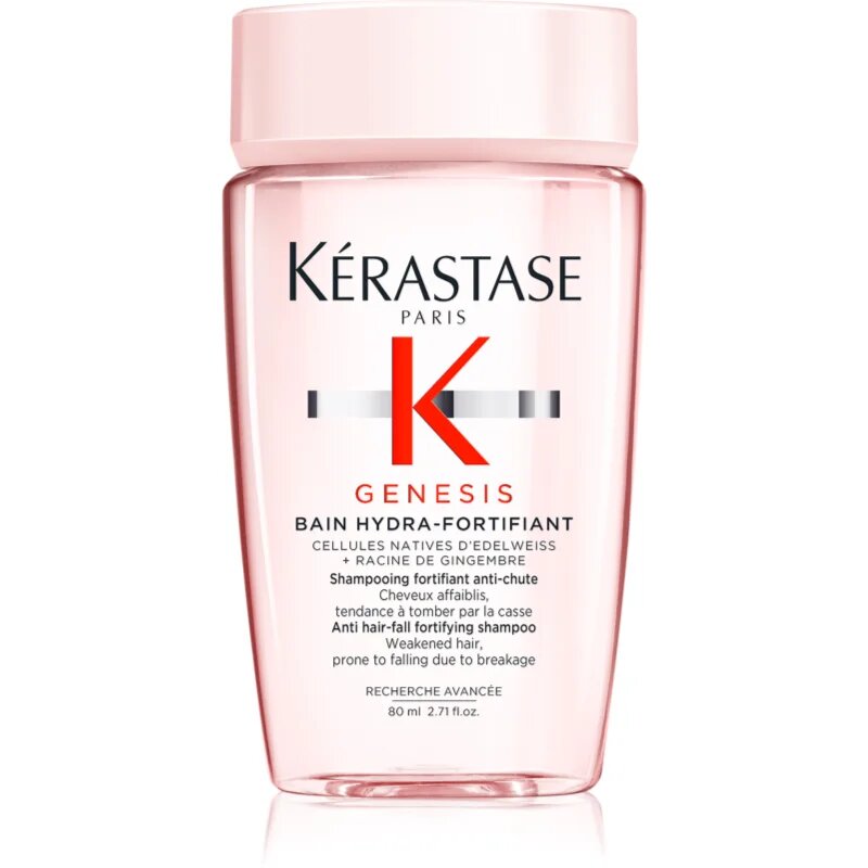 Kérastase Genesis Bain Hydra-Fortifiant krepilni šampon za oslabljene lase ki so nagnjeni k izpadanju 80 ml