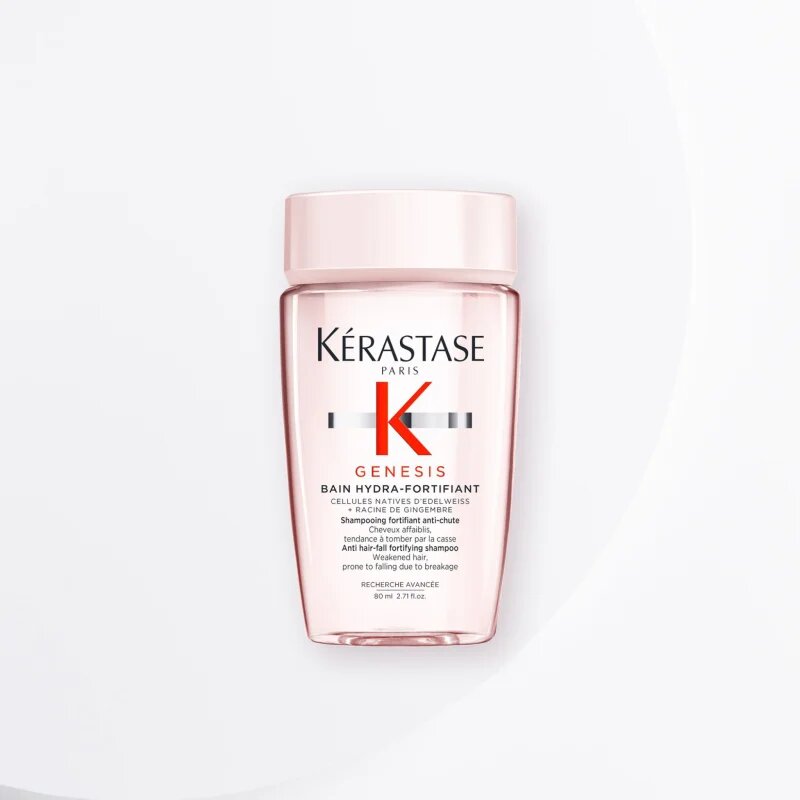 Kérastase Genesis Bain Hydra-Fortifiant krepilni šampon za oslabljene lase ki so nagnjeni k izpadanju 80 ml