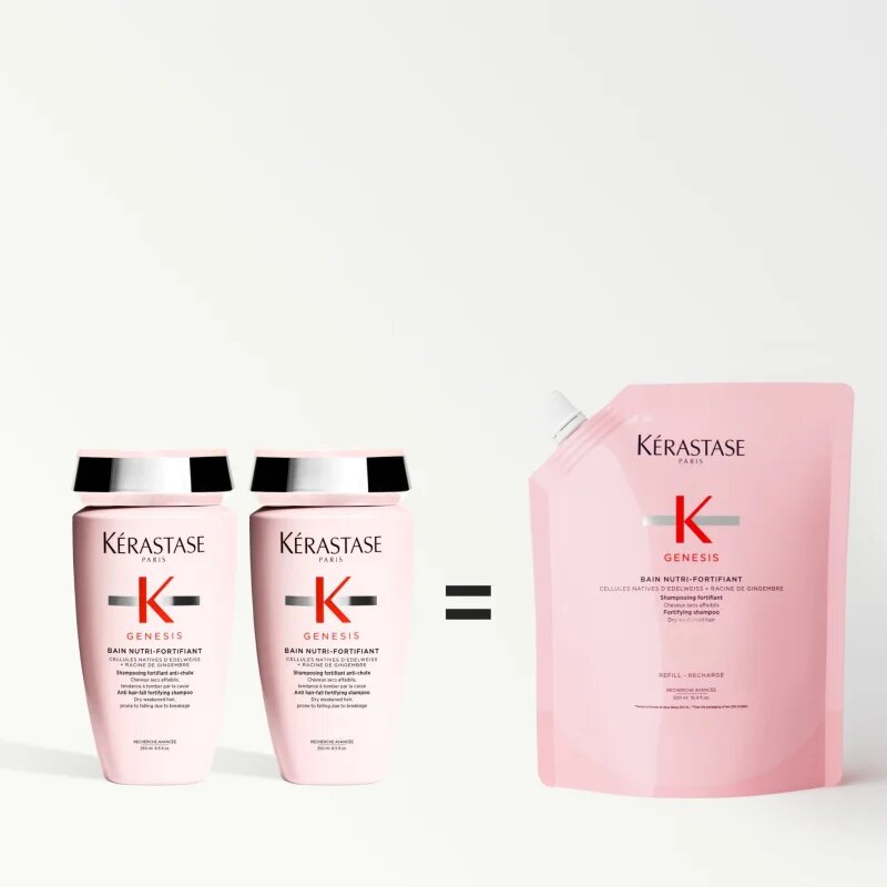 Kérastase Genesis Bain Nutri-Fortifiant vlažilni in revitalizacijski šampon proti izpadanju las 500 m