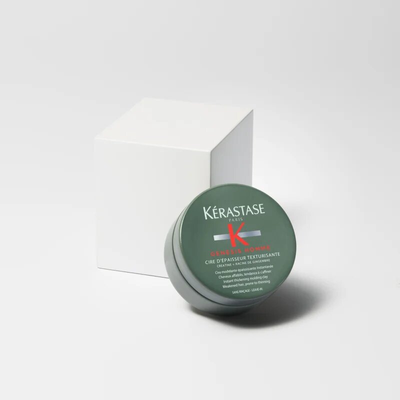 Kérastase Genesis Homme Cire D'Épaisseur Texturisante stiling modelirna pasta za tanke ali redke lase za moške 75 ml