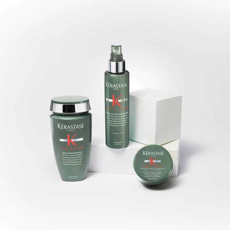 Kérastase Genesis Homme Cire D'Épaisseur Texturisante stiling modelirna pasta za tanke ali redke lase za moške 75 ml