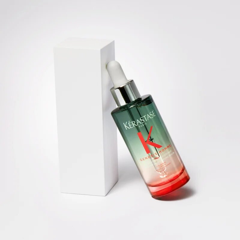 Kérastase Genesis Homme Sérum Anti-chute Fortifiant krepilni serum za oslabljene lase ki so nagnjeni k izpadanju za moške 90 ml