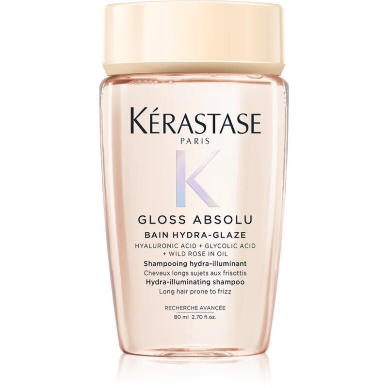 Kérastase Gloss Absolu Bain Hydra-Glaze šampon za sijaj in mehkobo las 80 ml