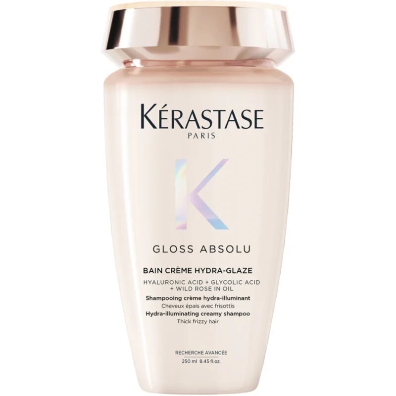 Kérastase Gloss Absolu Créme Bain Hydra-Glaze šamponska kopel za sijaj in mehkobo las 250 ml