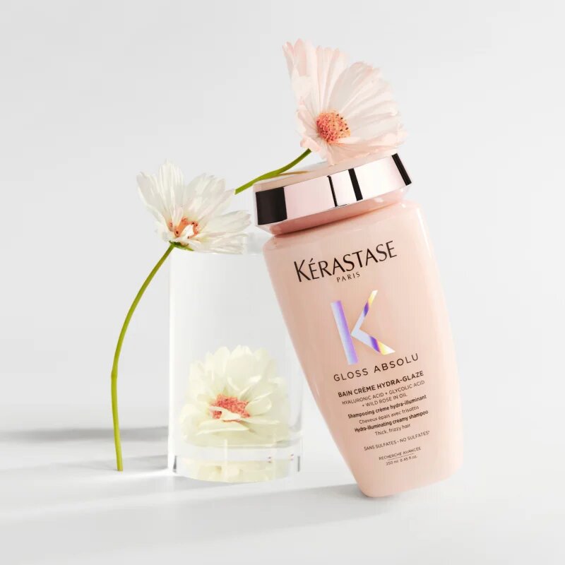 Kérastase Gloss Absolu Créme Bain Hydra-Glaze šamponska kopel za sijaj in mehkobo las 250 ml