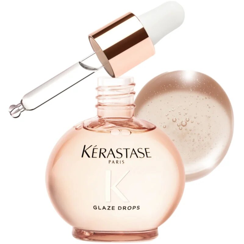 Kérastase Gloss Absolu Glaze Drops hranilno olje za lase proti krepastim lasem 45 ml