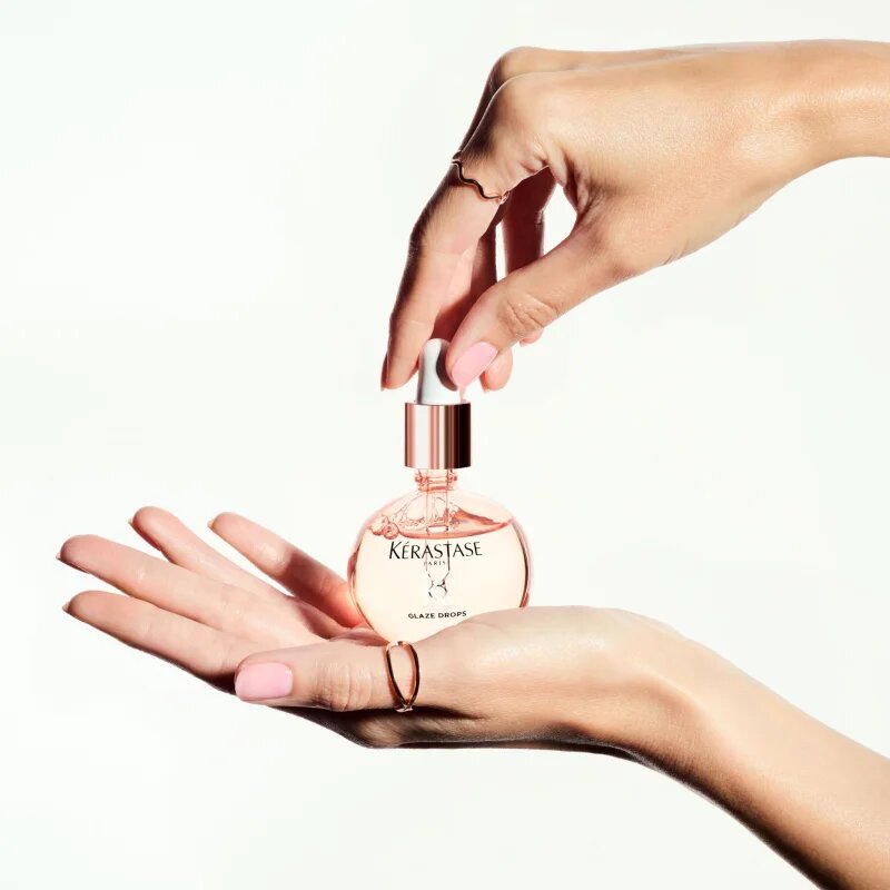 Kérastase Gloss Absolu Glaze Drops hranilno olje za lase proti krepastim lasem 45 ml