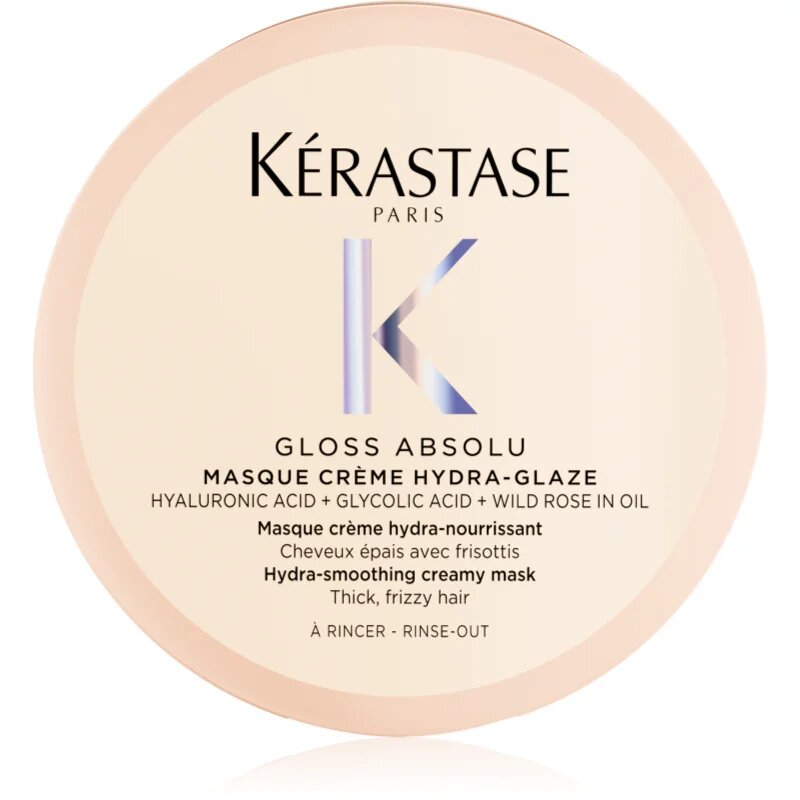Kérastase Gloss Absolu Masque Créme Hydra-Glaze maska za lase za neobvladljive lase 75 ml