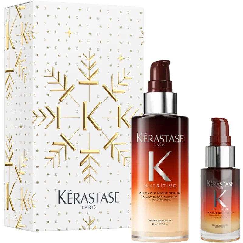 Kérastase Nutritive 8H Magic Night Serum darilni set z revitalizacijskim učinkom
