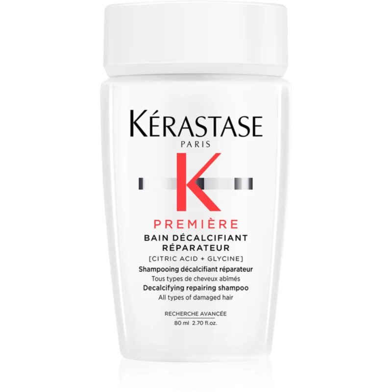 Kérastase Première Bain Décalcifiant Réparateur šamponska kopel za poškodovane lase 80 ml