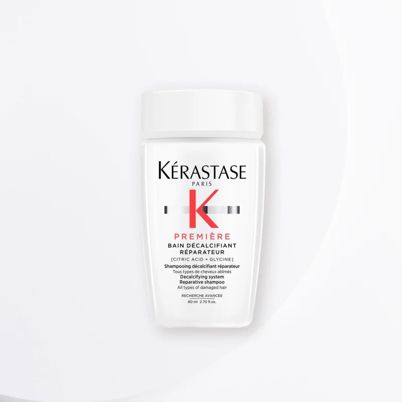 Kérastase Première Bain Décalcifiant Réparateur šamponska kopel za poškodovane lase 80 ml