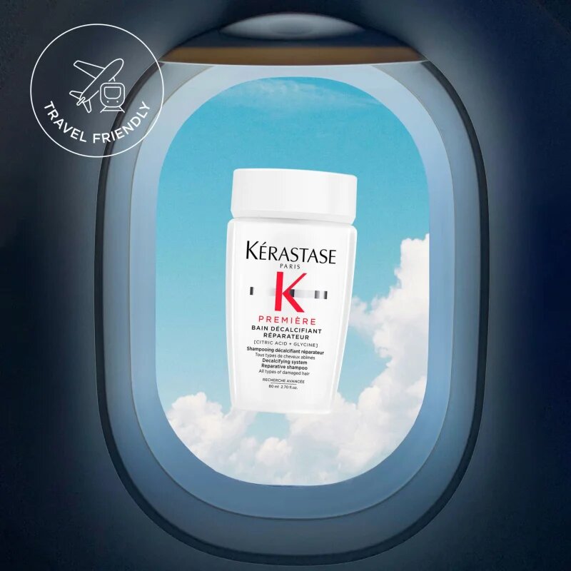 Kérastase Première Bain Décalcifiant Réparateur šamponska kopel za poškodovane lase 80 ml