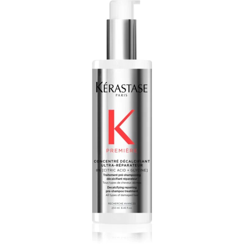 Kérastase Première Concentré Décalcifiant Ultra-Réparateur nega pred šamponiranjem za poškodovane lase 250 ml